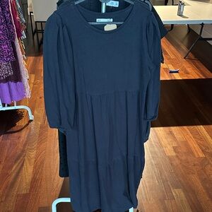 SFERRA Navy Kids Casual Dress